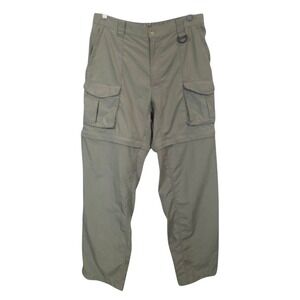 Columbia‎ PFG Convertible Cargo Pants Mens Medium Zip Off Nylon Fishing Outdoor